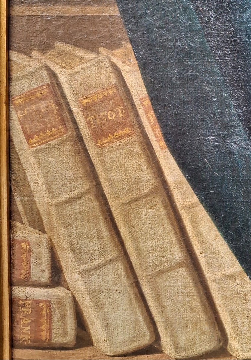 Ritratto di nobiluomo, pittore lombardo-photo-4