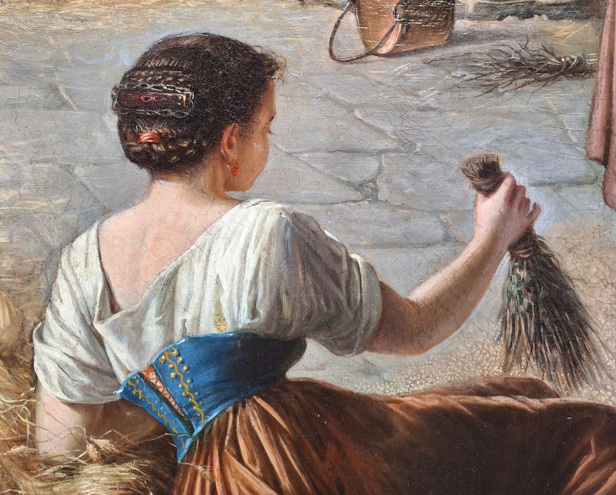 Biagio Torrielli, Contadine al lavoro-photo-4