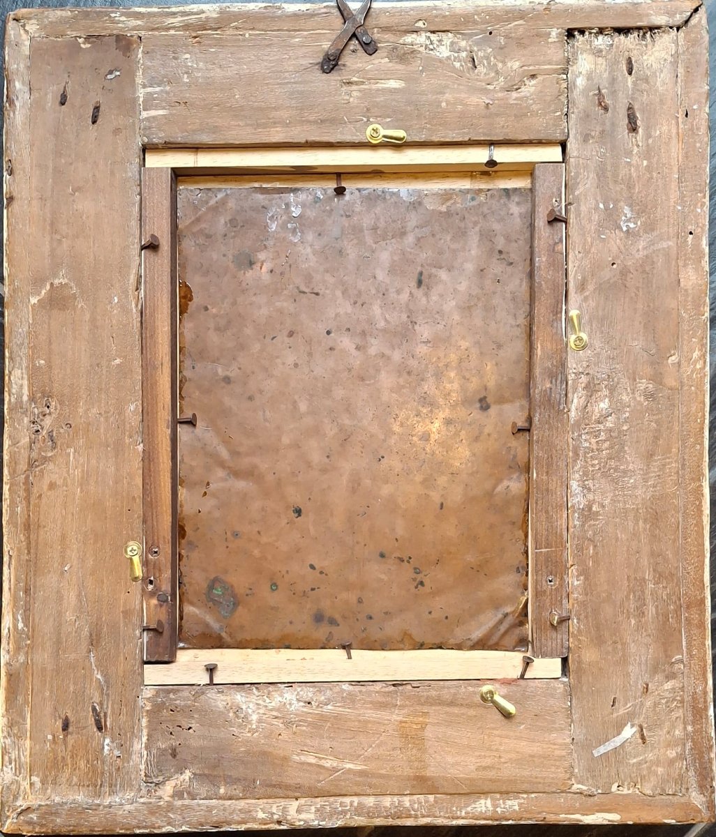Sacra Famiglia con San Giovannino, ambito di Hans Rottenhammer I-photo-4
