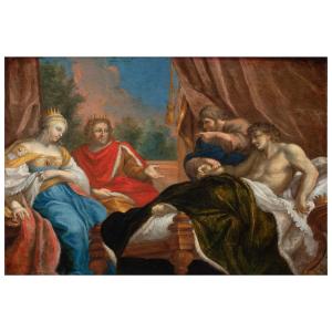 Antioco e Stratonice, cerchia di Girolamo Brusaferro