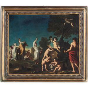 Coppia di dipinti di Giuseppe Gambarini