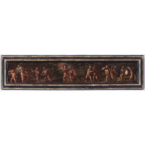 Sfilata di putti, pittore del XVII secolo