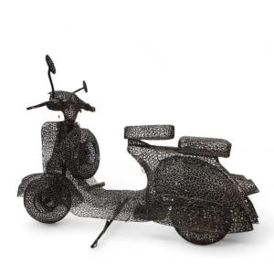 Anacleto Spazzapan, Vespa in ferro