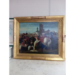 Dipinto dell'800 raffigurante Napoleone 