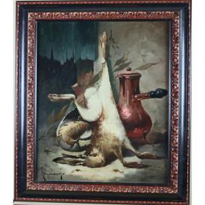 Casimir Raymond, Still Life With Hare