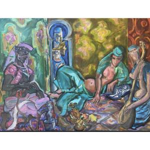 The Great Italian Fashion Designer 'renato Balestra' Was A Painter From 1924 To 2022.