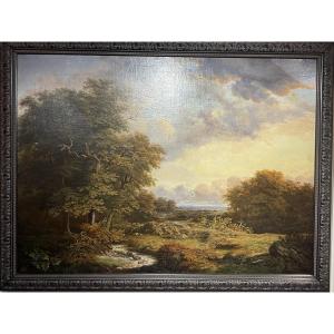 Work "constabulary" Circa 1840-1860, Scottish Landscape 