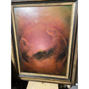 Felix De Boeck 1898 - 1995 'zelfgave ' 1972 