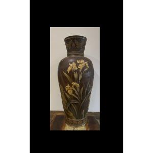 Museum Collector Vase (77 Cm) Villeroy&boch - Metllach 1895 Model 1538 