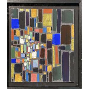 Salon 'réalités Nouvelles' Paris, Exhibition Number 21 (pastel) 