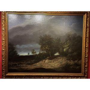 Entourage Of Jacob Van Ruysdael Around 1670 - 1690 ' Surroundings Of Soesterduinen ' Utrecht 