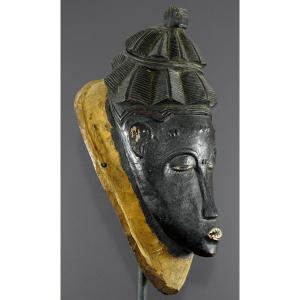 Ivory Coast, Gouro People, 1940s/1950s, Female Dance Mask “gu”.