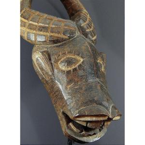 West Cameroon, Bamileke People, First Third Of The 20th Century, Large Babanki-tungo Mask. 