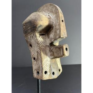 Songye Culture, Democratic Republic, "kifwebe" Society Rank Mask, Circa 1950.