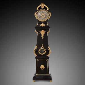  Clock Mounted In Ormolu By H&f In Paris