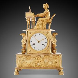 Empire Style Mantel Clock