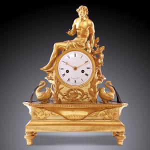 Empire Style Mantel Clock