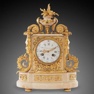 Clock 18th Century By Seigneurel In Paris