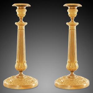 A Pair Of 19th Century Candelabra