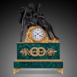 A Napoleon III Style Mantel Clock