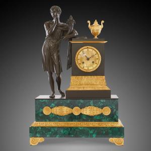 19th Century Empire Malachite 