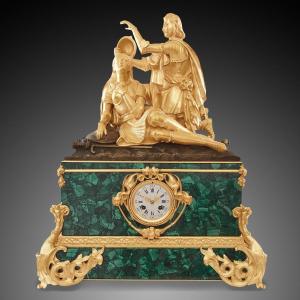19th Century Napoleon III Mantel Clock 