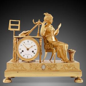Empire Style Mantel Clock