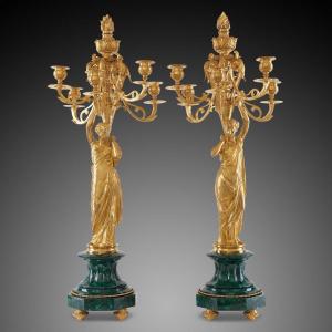 Pair Of Candelabras From The Napoleon III Period