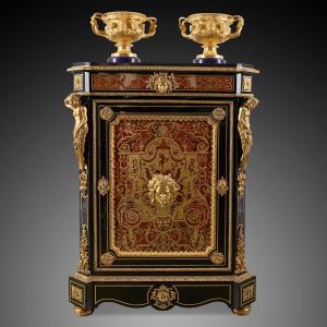 Boulle Chests Of Drawers 19th Century, Napoleon III Style 