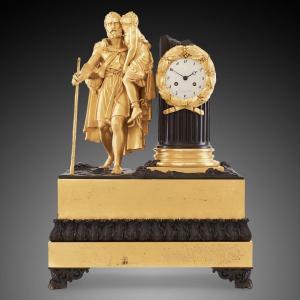 18th Century Pendulum Clock By Kinable In Paris