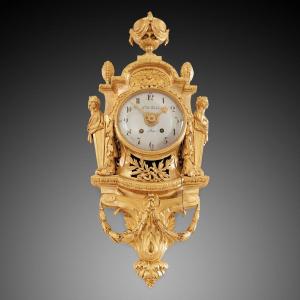 18th Century Louis XVI Wall Clock - Id: 985666