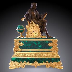 A Louis Philippe Charles X Style Mantel Clock