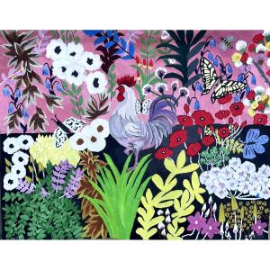 Galtié – Wool Tapestry "instant Champêtre" Artist's Proof N°2/2