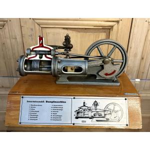 Hohm Germany Cutaway Steam Engine Model