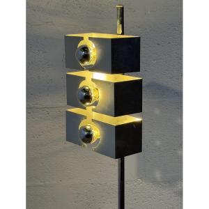 1970s Floor Lamp In Space Age Design,