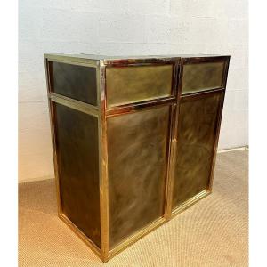 Maison Jansen Bar Counter Composed Of Two Modules France 1970