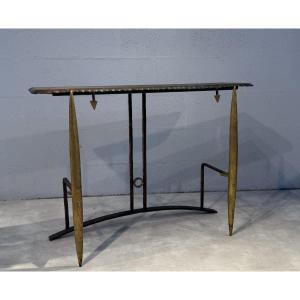 Jean-jacques Argueyrolles (1954) Brutalist Console France 1990