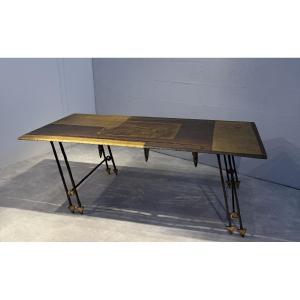 Sculptural Dining Table By Jean-jacques Argueyrolles, France, 1990