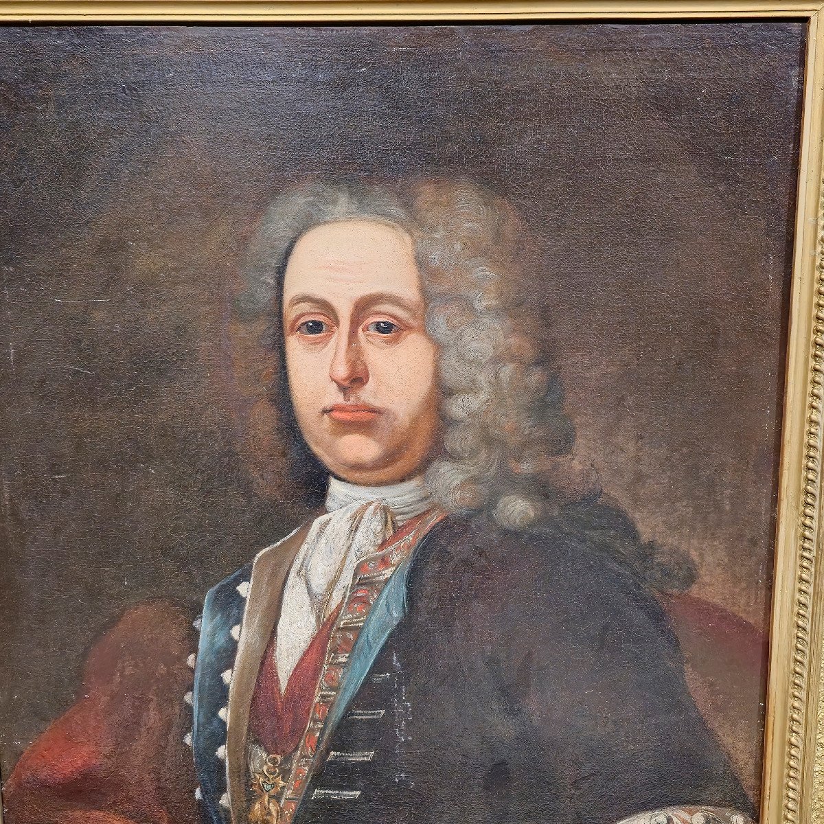 Antico ritratto dipinto Sir Robert Walpole-photo-2