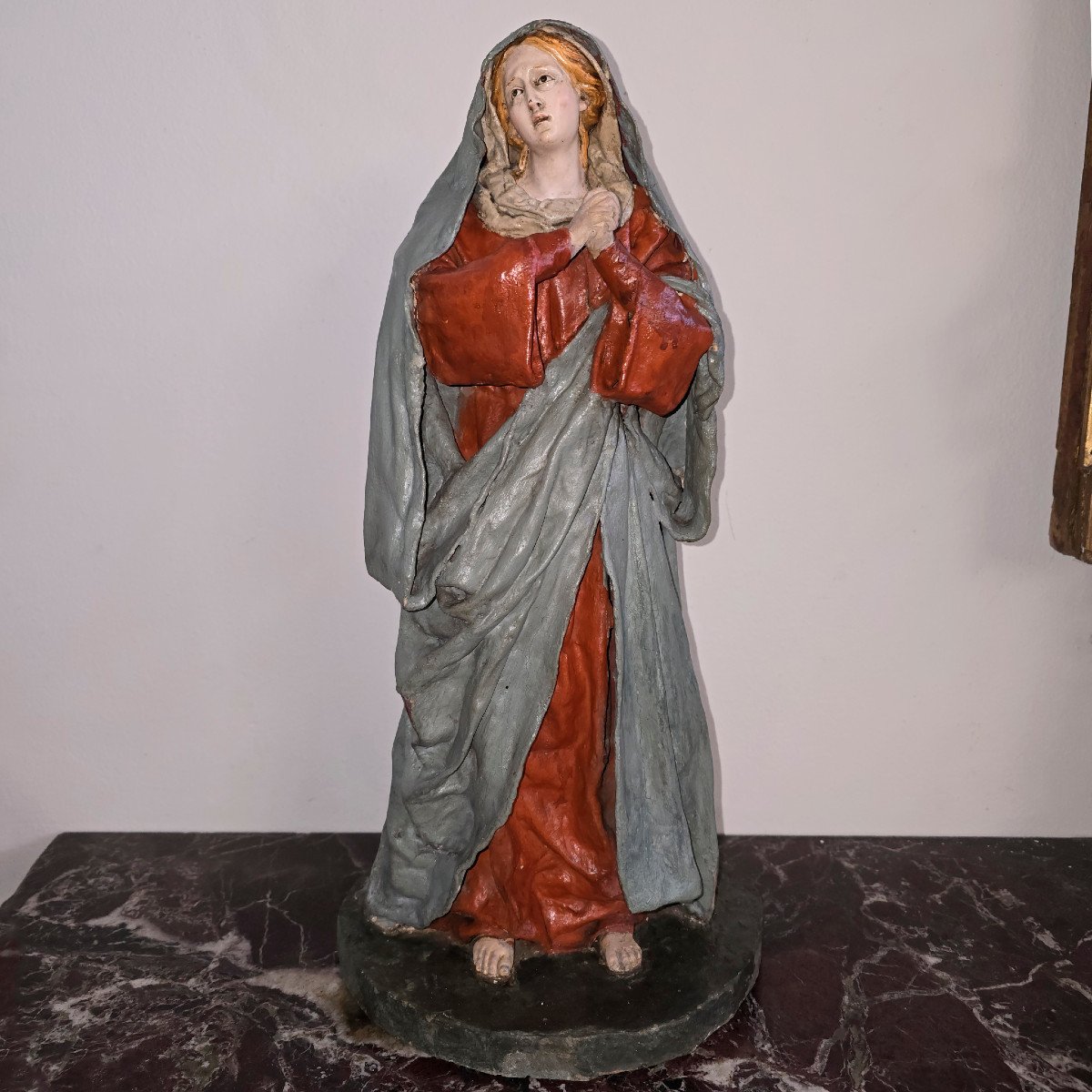 Antica Madonna Addolorata XIX secolo-photo-4