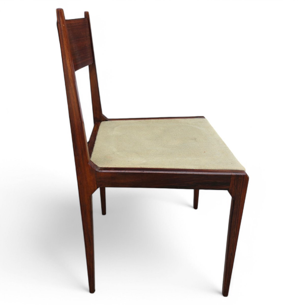 Sergio Mazza 4 sedie vintage chairs anni 50 palissandro italian design-photo-3