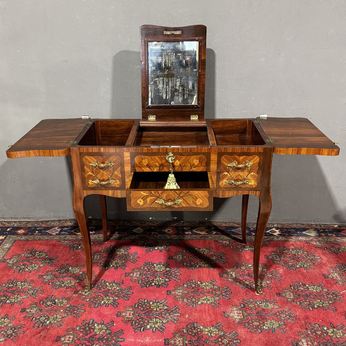 Antica Tolet bois de rose Napoleone III-photo-2