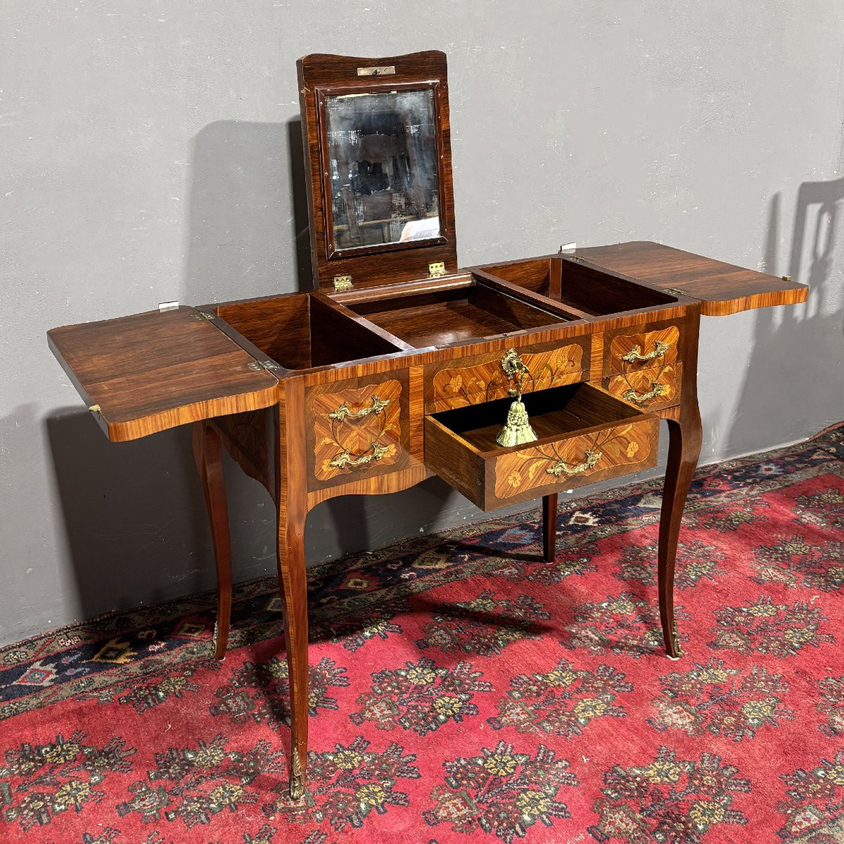 Antica Tolet bois de rose Napoleone III-photo-3