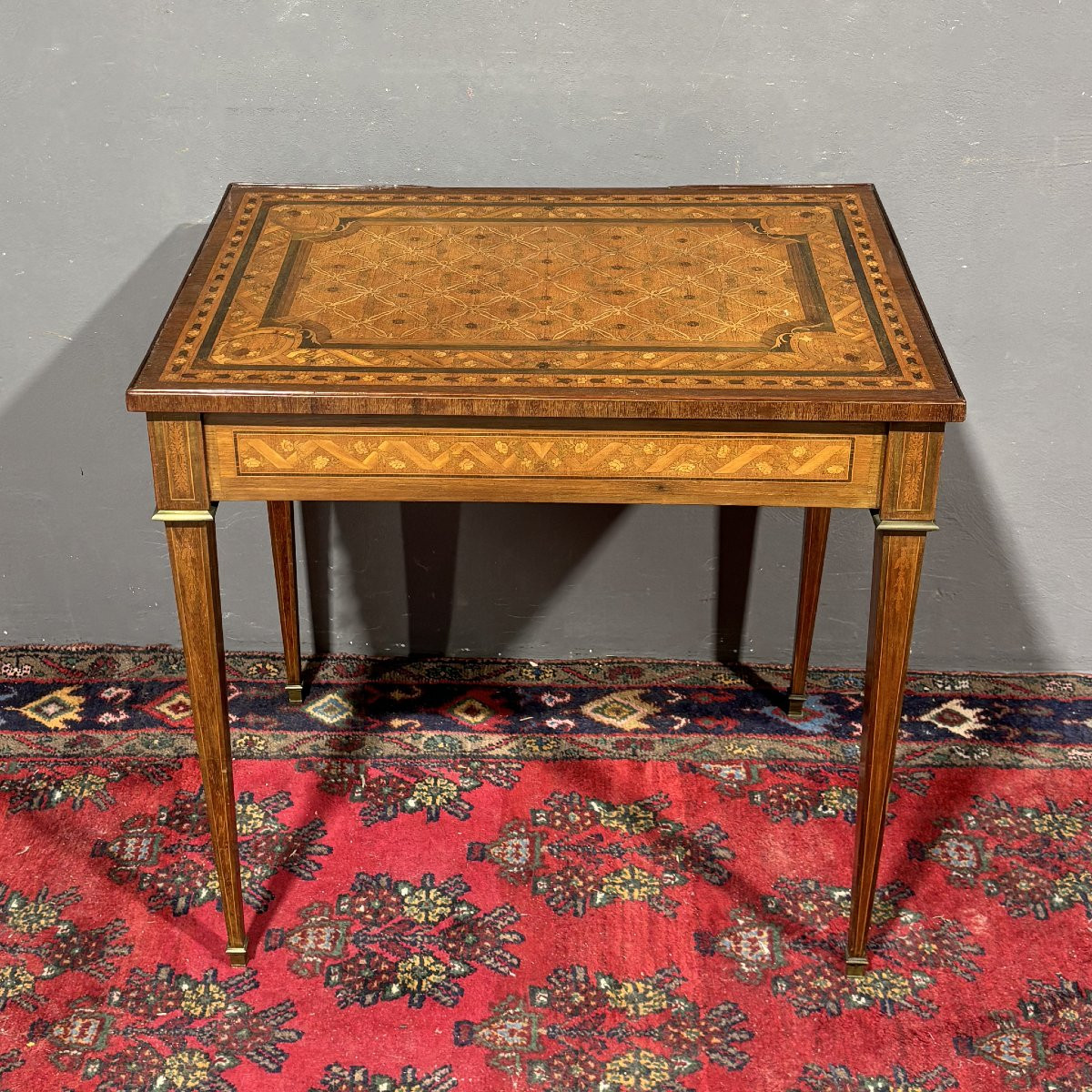 Straordinaio Tavolino Consolle Napoleone III-photo-1