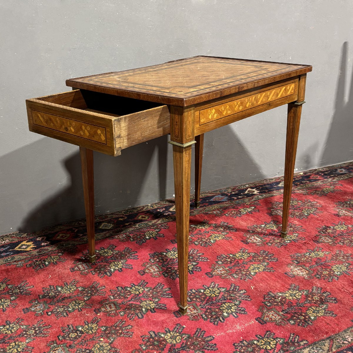 Straordinaio Tavolino Consolle Napoleone III-photo-3