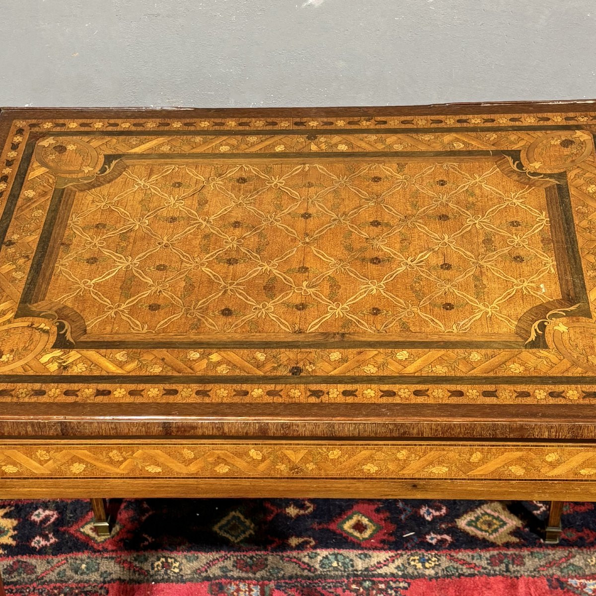 Straordinaio Tavolino Consolle Napoleone III-photo-5
