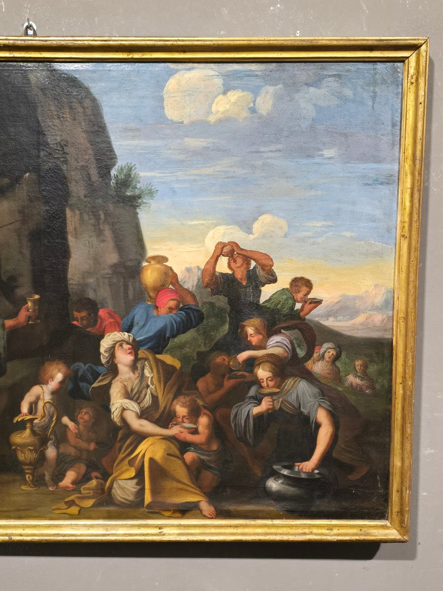 Dipinto barocco – Scuola napoletana, XVII secolo – Ambito di Mattia Preti-photo-2