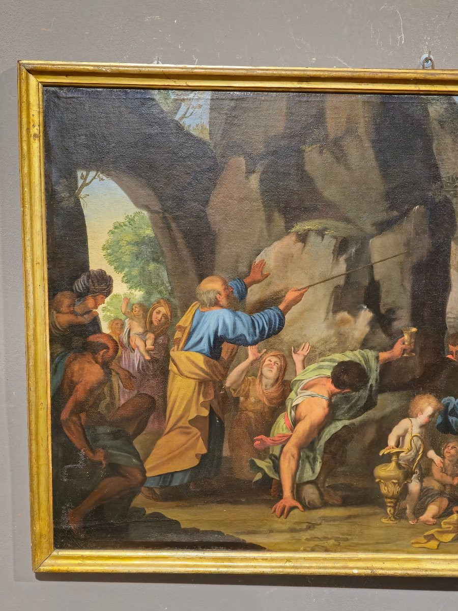 Dipinto barocco – Scuola napoletana, XVII secolo – Ambito di Mattia Preti-photo-4