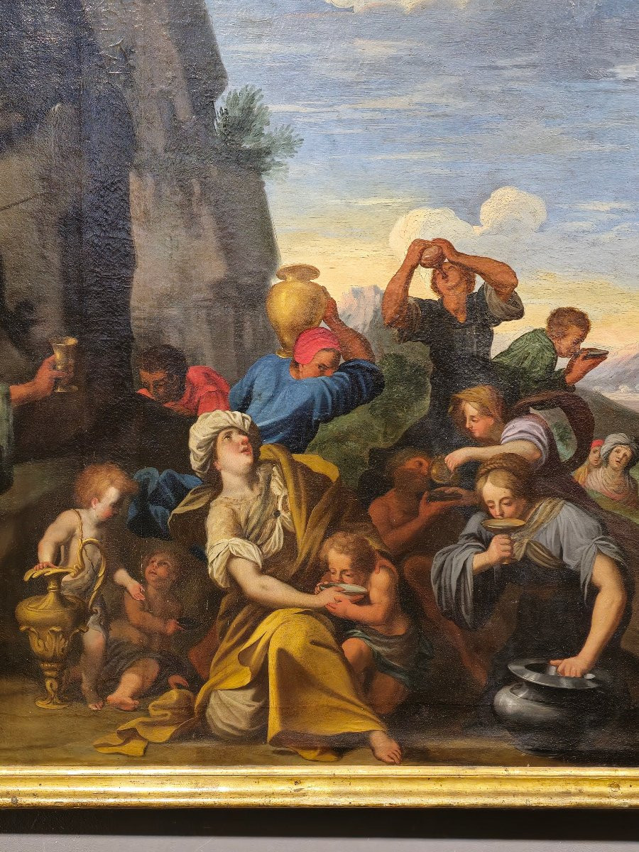 Dipinto barocco – Scuola napoletana, XVII secolo – Ambito di Mattia Preti-photo-1