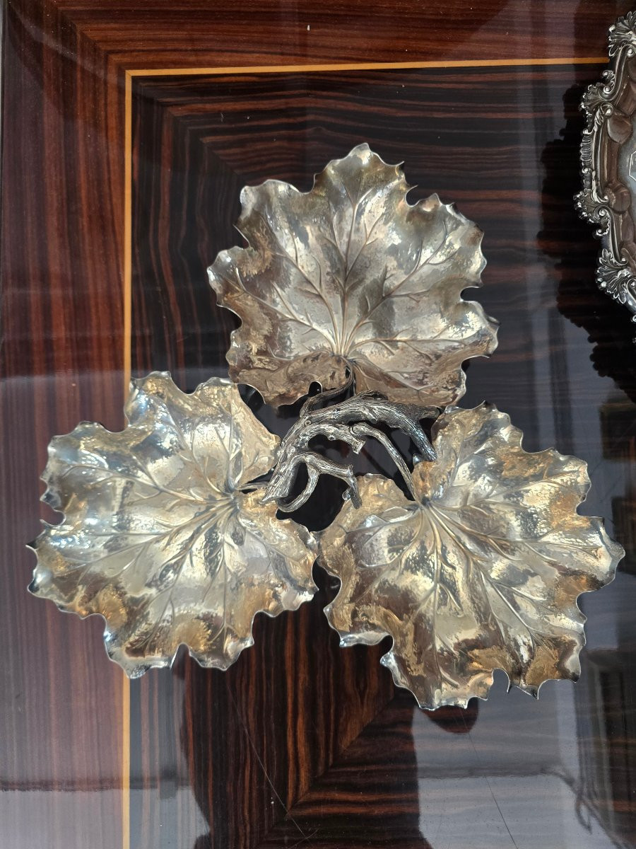 Centrotavola  Geranio Ø 43 cm in argento 925 Buccellati.-photo-4